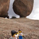 Exploring the large rocks